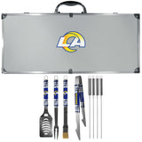 Los Angeles Rams 8 pc Tailgater BBQ Set - Siskiyou Buckle - Flyclothing LLC