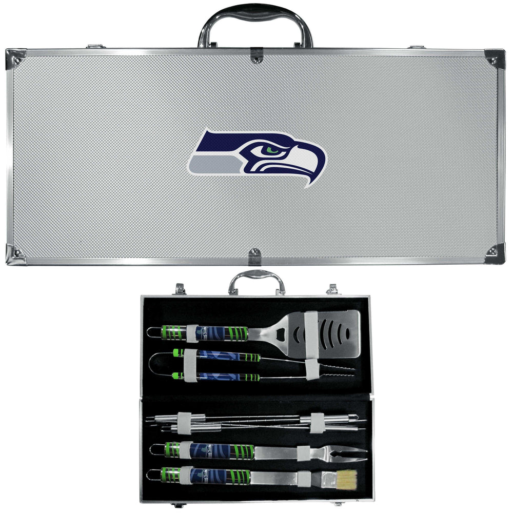 Seattle Seahawks 8 pc Tailgater BBQ Set - Siskiyou Buckle - Flyclothing LLC