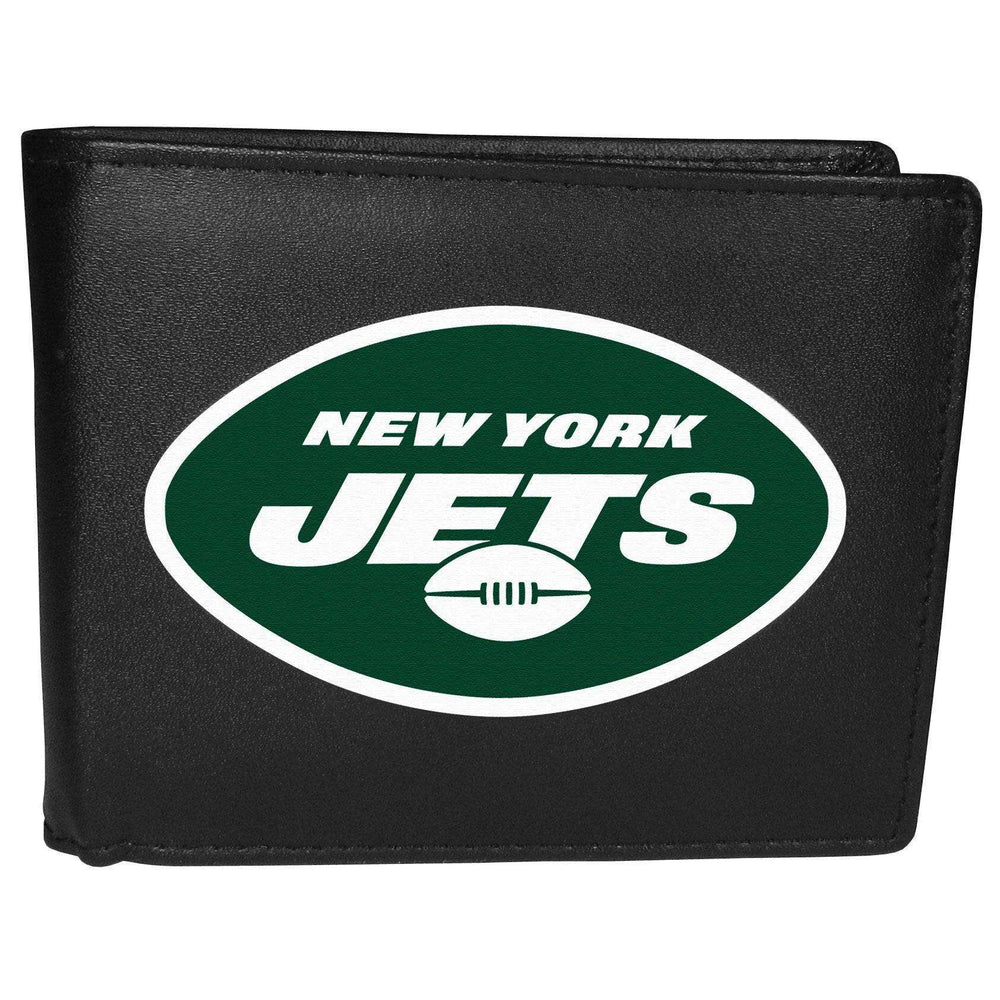 New York Jets Bi-fold Wallet Large Logo - Siskiyou Buckle - Flyclothing LLC