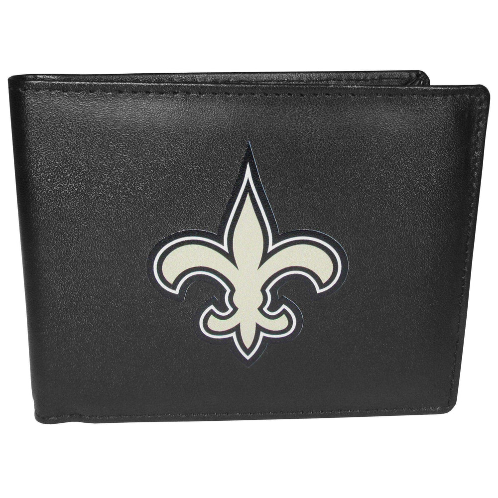 New Orleans Saints Bi-fold Wallet Large Logo - Siskiyou Buckle - Flyclothing LLC