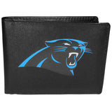 Carolina Panthers Bi-fold Wallet Large Logo - Siskiyou Buckle - Flyclothing LLC