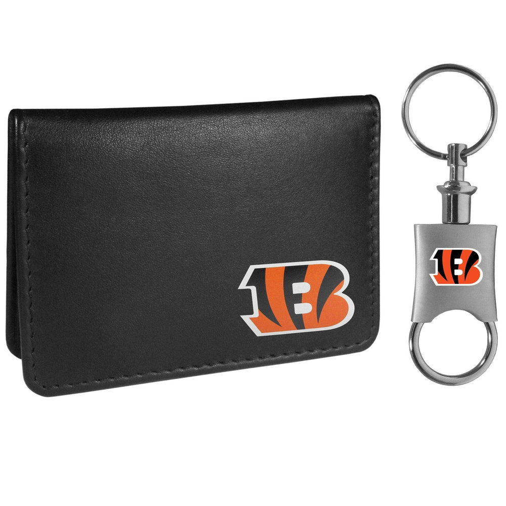 Cincinnati Bengals Weekend Bi-fold Wallet & Valet Key Chain - Siskiyou Buckle - Flyclothing LLC