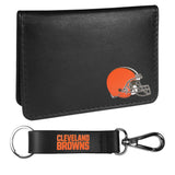 Cleveland Browns Weekend Bi-fold Wallet & Strap Key Chain - Siskiyou Buckle - Flyclothing LLC