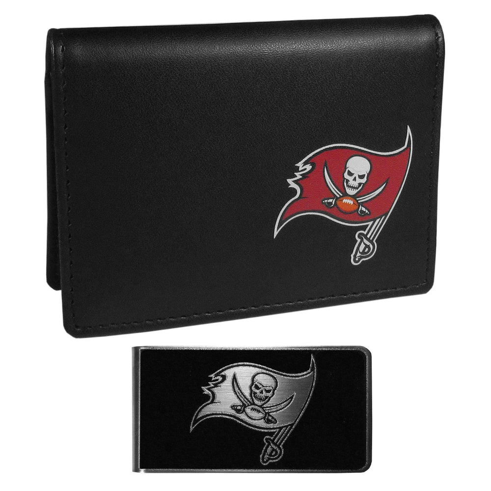 Tampa Bay Buccaneers Weekend Bi-fold Wallet & Black Money Clip - Siskiyou Buckle - Flyclothing LLC