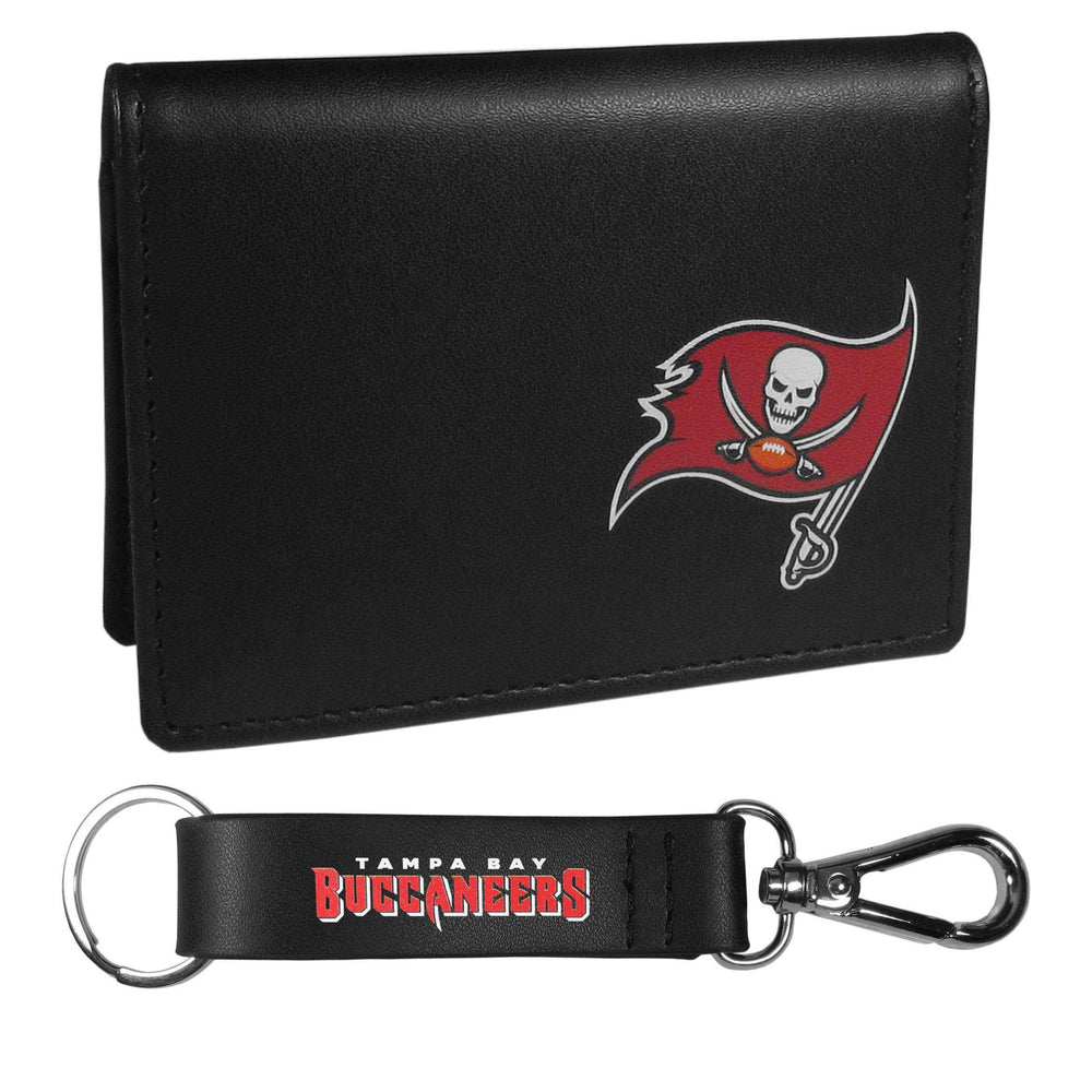 Tampa Bay Buccaneers Weekend Bi-fold Wallet & Strap Key Chain - Siskiyou Buckle - Flyclothing LLC