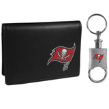 Tampa Bay Buccaneers Weekend Bi-fold Wallet & Valet Key Chain - Siskiyou Buckle - Flyclothing LLC