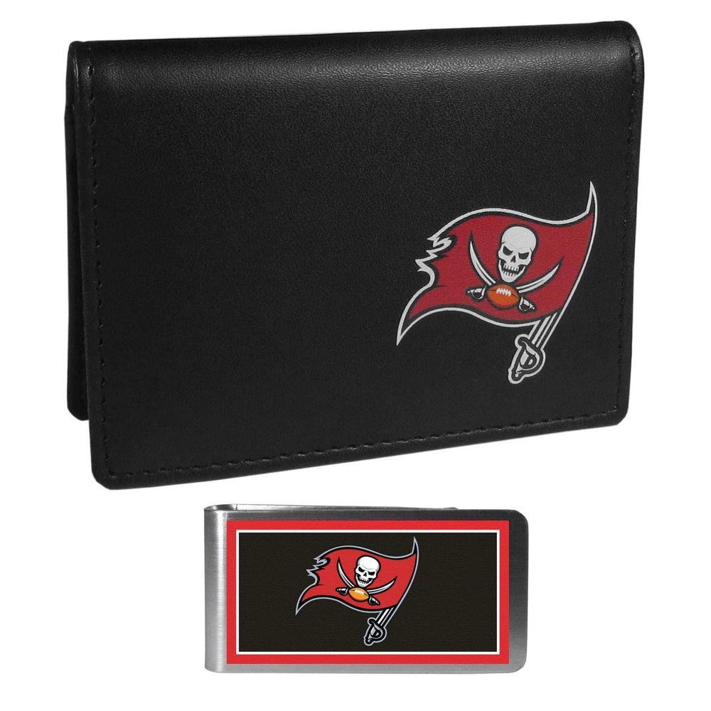 Tampa Bay Buccaneers Weekend Bi-fold Wallet & Color Money Clip - Siskiyou Buckle - Flyclothing LLC