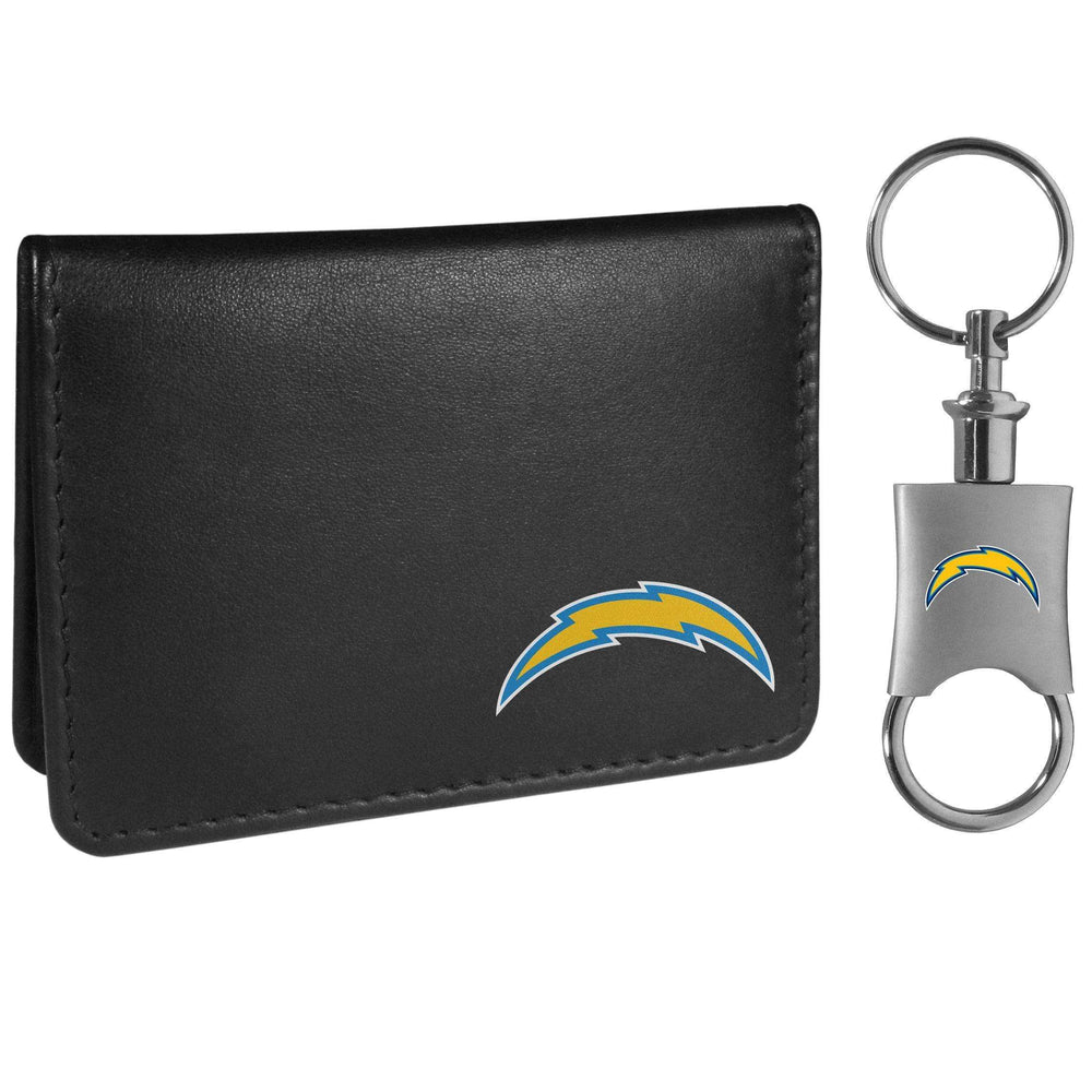 Los Angeles Chargers Weekend Bi-fold Wallet & Valet Key Chain - Siskiyou Buckle - Flyclothing LLC
