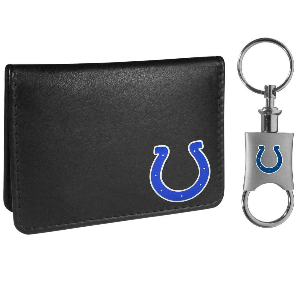 Indianapolis Colts Weekend Bi-fold Wallet & Valet Key Chain - Siskiyou Buckle - Flyclothing LLC