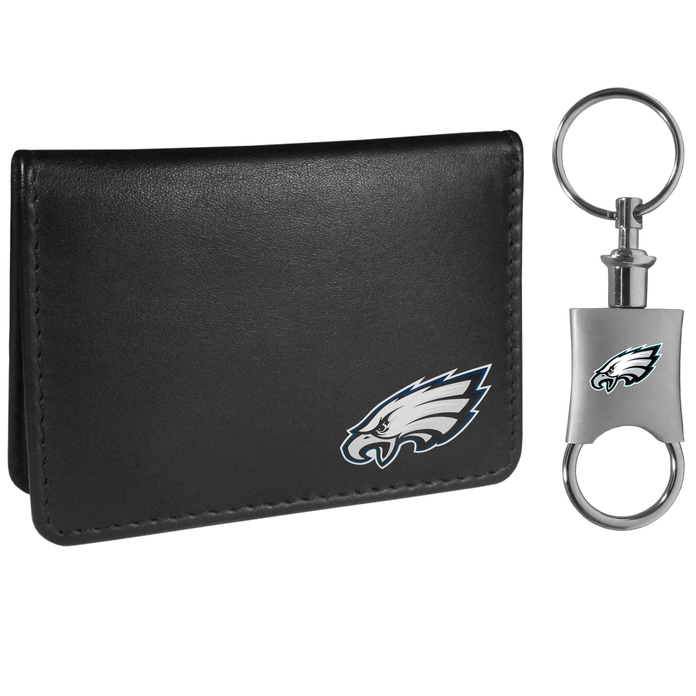 Eagles Wings Utah Utes Leather Bifold Wallet