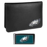 Philadelphia Eagles Weekend Bi-fold Wallet & Color Money Clip - Siskiyou Buckle - Flyclothing LLC