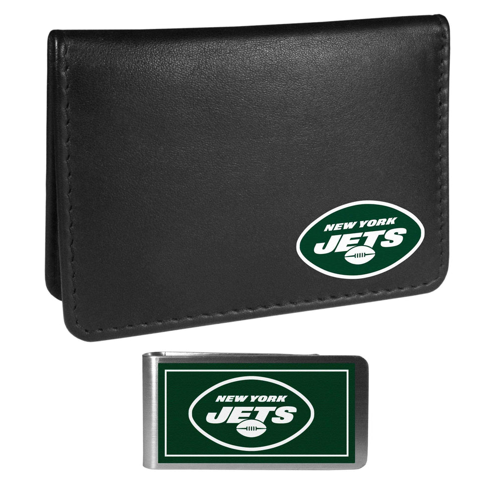 New York Jets Weekend Bi-fold Wallet & Color Money Clip - Siskiyou Buckle - Flyclothing LLC