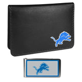 Detroit Lions Weekend Bi-fold Wallet & Color Money Clip - Siskiyou Buckle - Flyclothing LLC