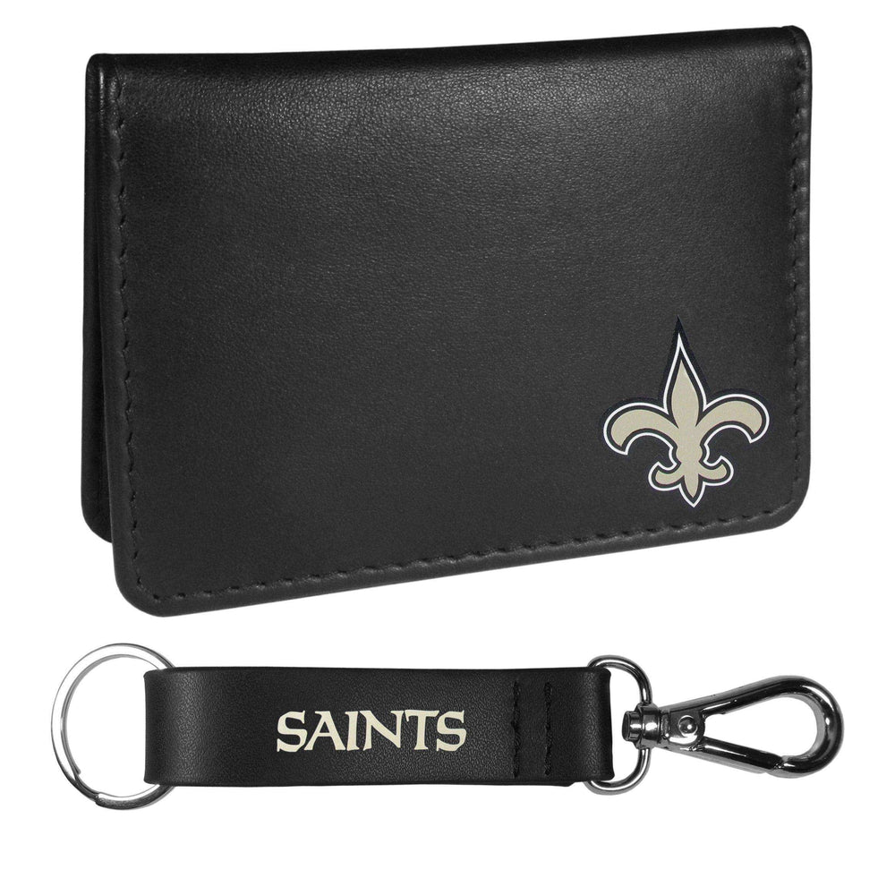 New Orleans Saints Weekend Bi-fold Wallet & Strap Key Chain - Siskiyou Buckle - Flyclothing LLC