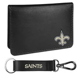 New Orleans Saints Weekend Bi-fold Wallet & Strap Key Chain - Siskiyou Buckle - Flyclothing LLC