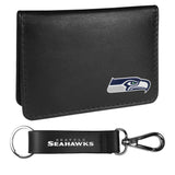 Seattle Seahawks Weekend Bi-fold Wallet & Strap Key Chain - Siskiyou Buckle - Flyclothing LLC
