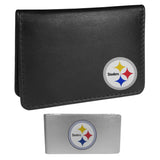 Pittsburgh Steelers Weekend Bi-fold Wallet & Money Clip - Siskiyou Buckle - Flyclothing LLC