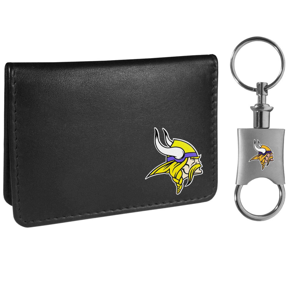 Minnesota Vikings Weekend Bi-fold Wallet & Valet Key Chain - Siskiyou Buckle - Flyclothing LLC