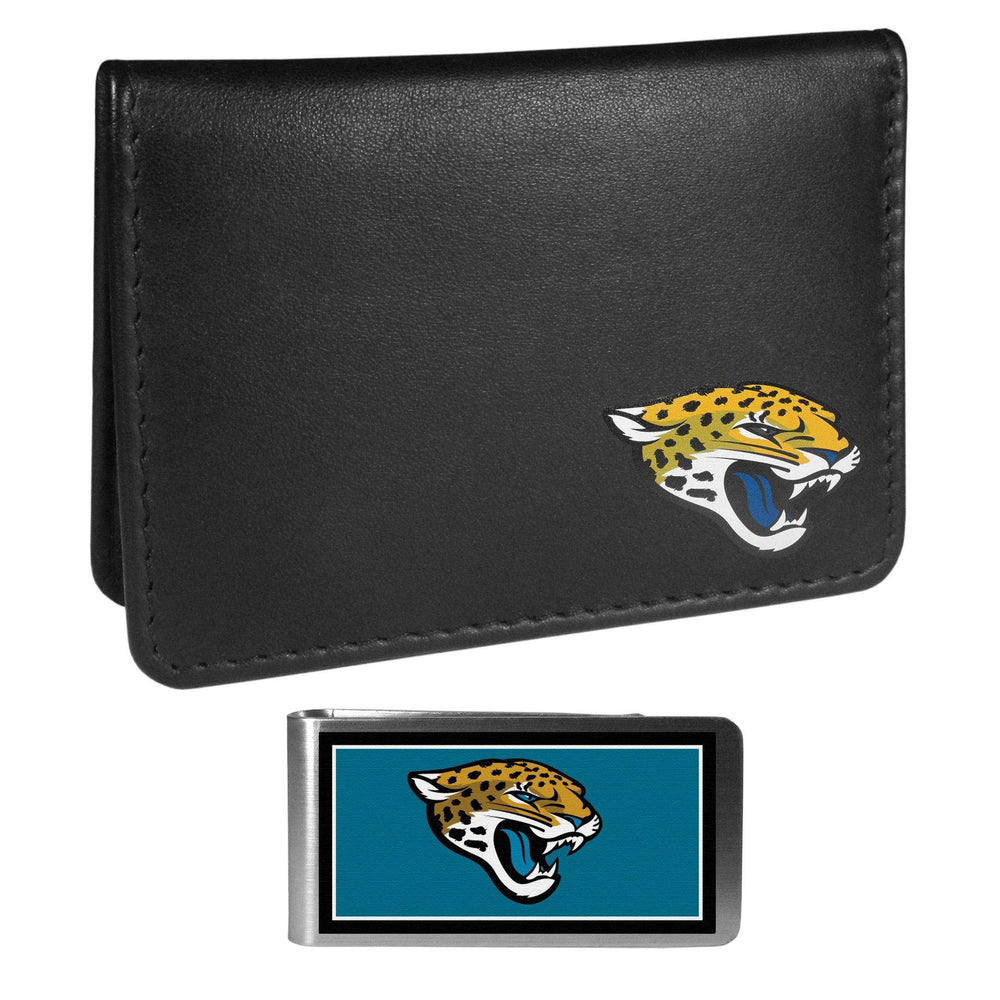 Jacksonville Jaguars Weekend Bi-fold Wallet & Color Money Clip - Siskiyou Buckle - Flyclothing LLC