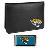 Jacksonville Jaguars Weekend Bi-fold Wallet & Color Money Clip - Siskiyou Buckle - Flyclothing LLC