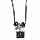 New York Giants Euro Bead Necklace - Siskiyou Buckle - Flyclothing LLC