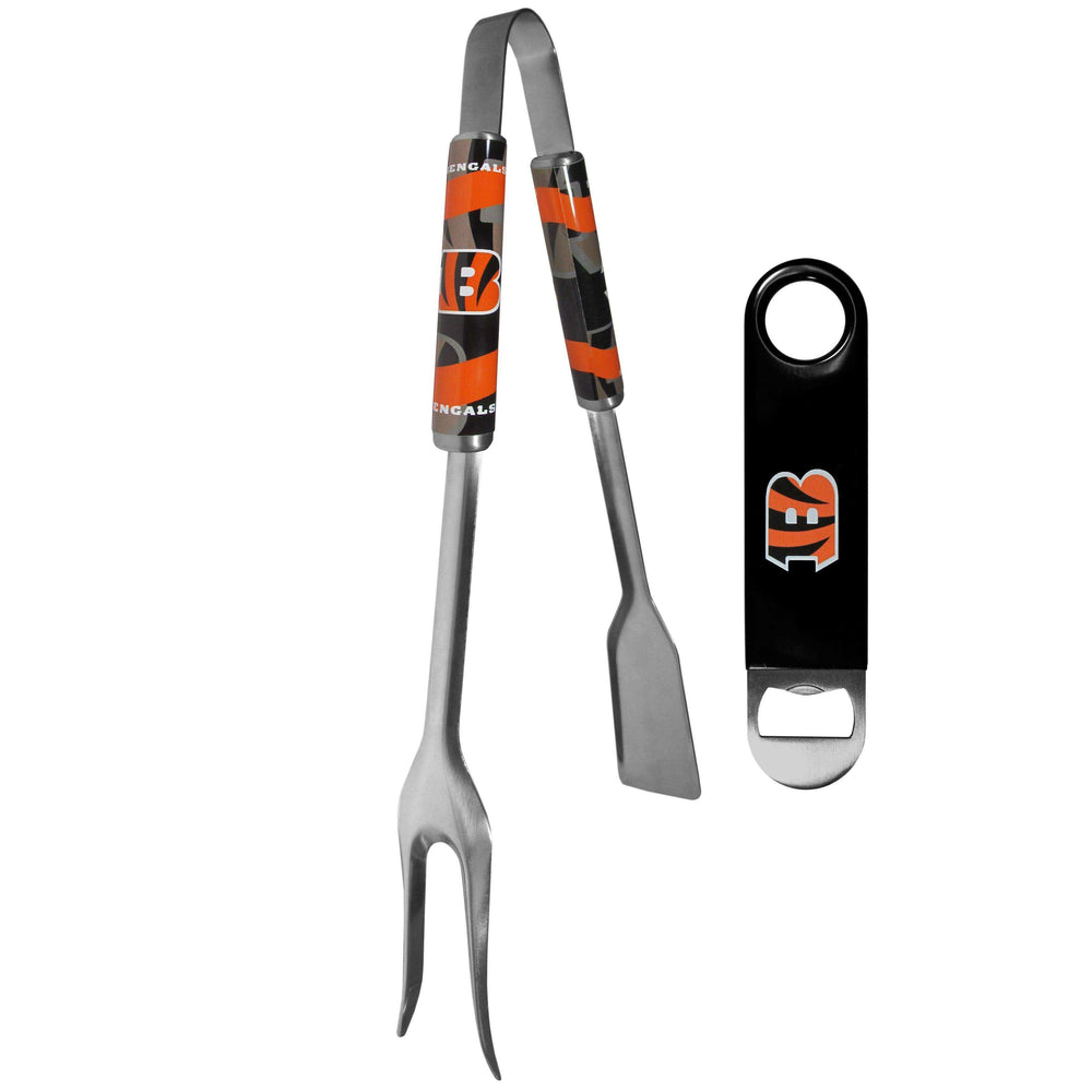 Cincinnati Bengals 3 in 1 BBQ Tool and Bottle Opener - Siskiyou Buckle - Flyclothing LLC