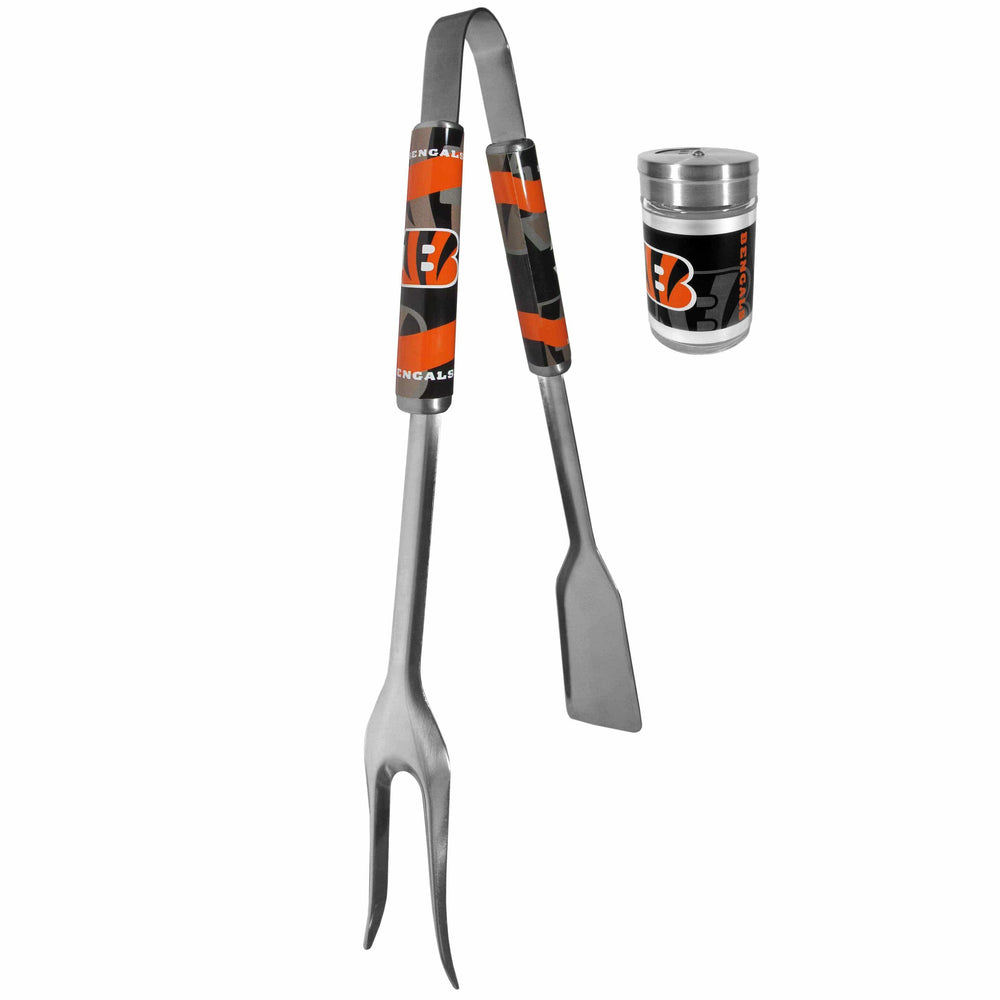 Cincinnati Bengals 3 in 1 BBQ Tool and Salt & Pepper Shaker - Siskiyou Buckle - Flyclothing LLC