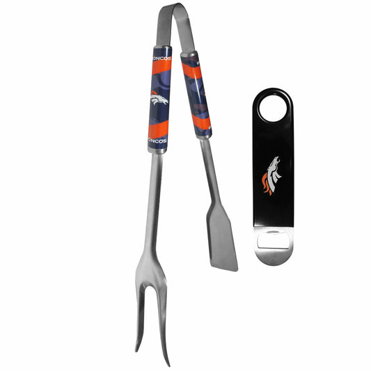 Denver Broncos 3 in 1 BBQ Tool and Bottle Opener - Siskiyou Buckle - Flyclothing LLC