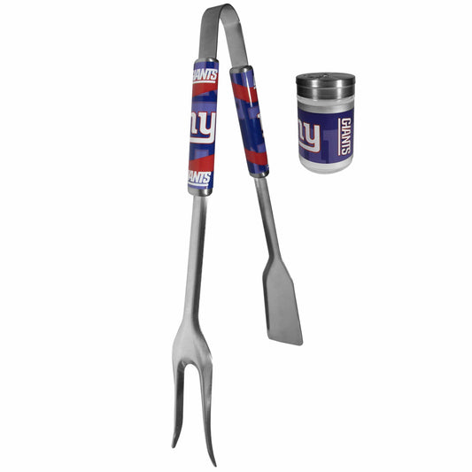 New York Giants 3 in 1 BBQ Tool and Salt & Pepper Shaker - Siskiyou Buckle - Flyclothing LLC