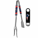 New England Patriots 3 in 1 BBQ Tool and Bottle Opener - Siskiyou Buckle - Flyclothing LLC