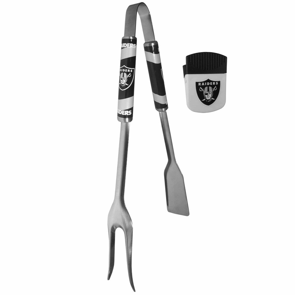 Oakland Raiders 3 in 1 BBQ Tool and Chip Clip - Siskiyou Buckle - Flyclothing LLC