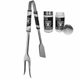 Oakland Raiders 3 in 1 BBQ Tool and Season Shaker - Siskiyou Buckle - Flyclothing LLC