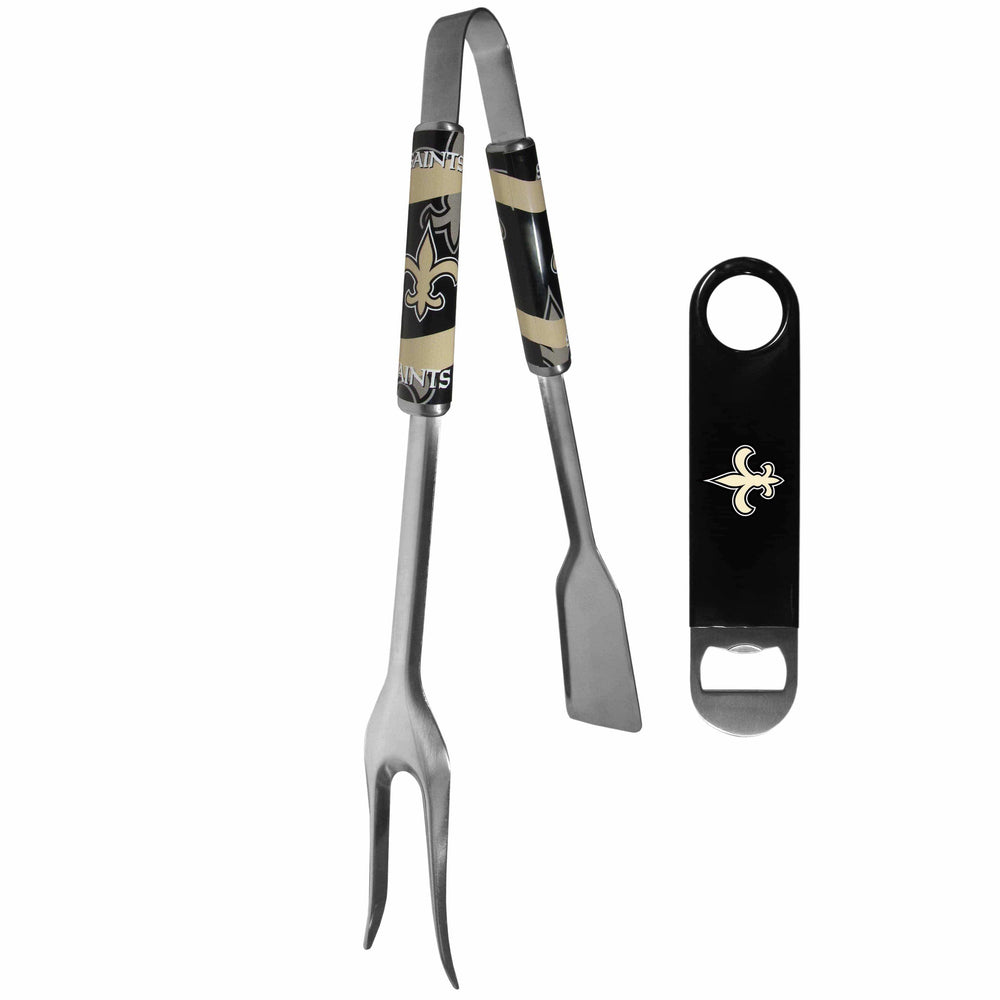 New Orleans Saints 3 in 1 BBQ Tool and Bottle Opener - Siskiyou Buckle - Flyclothing LLC
