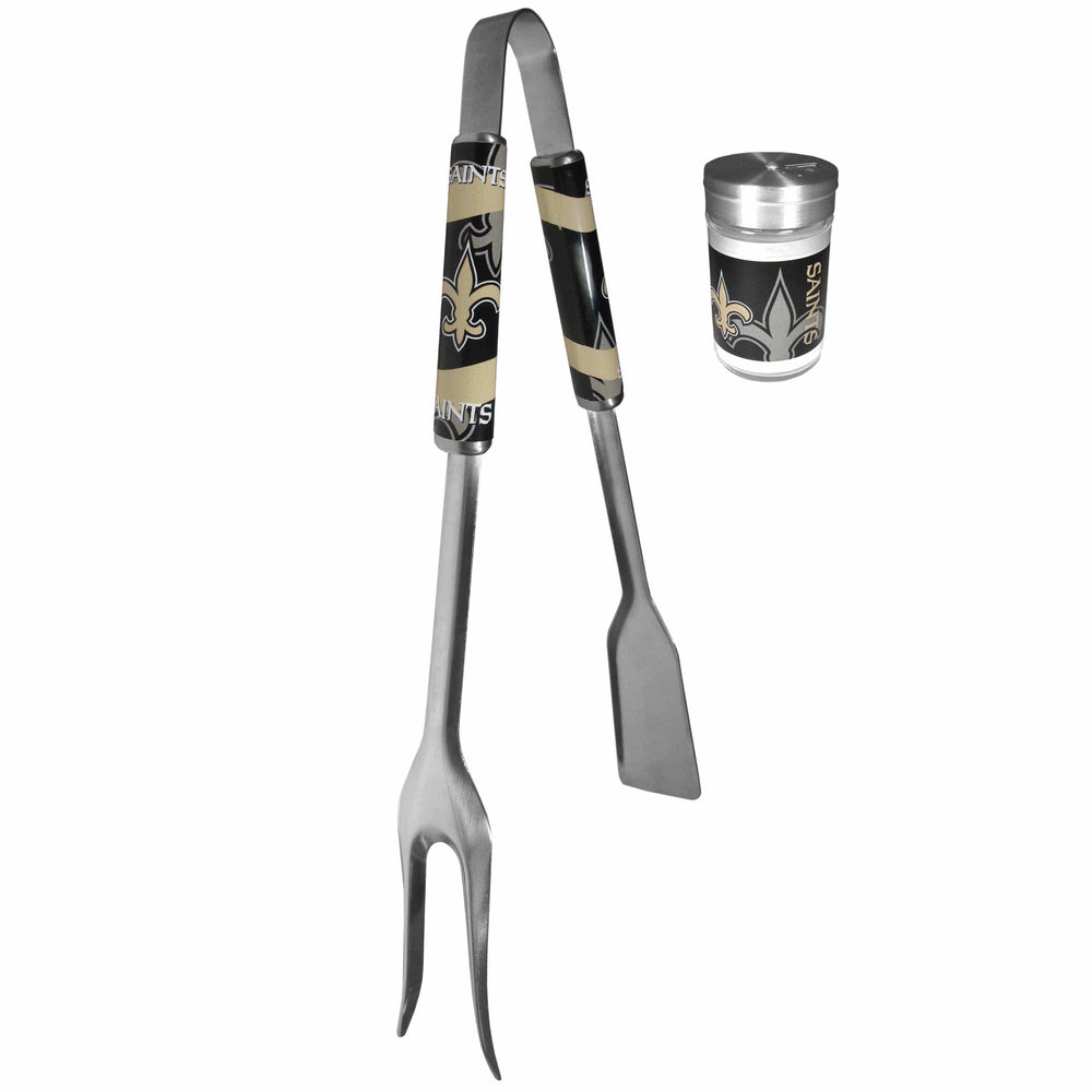 New Orleans Saints 3 in 1 BBQ Tool and Salt & Pepper Shaker - Siskiyou Buckle - Flyclothing LLC