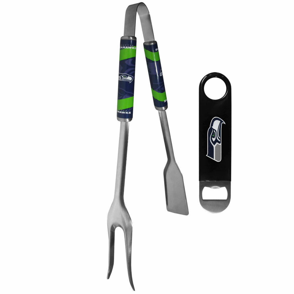 Seattle Seahawks 3 in 1 BBQ Tool and Bottle Opener - Siskiyou Buckle - Flyclothing LLC