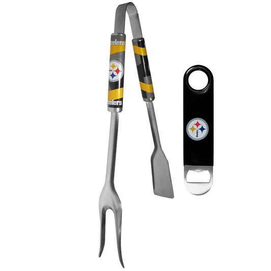 Pittsburgh Steelers 3 in 1 BBQ Tool and Bottle Opener - Flyclothing LLC