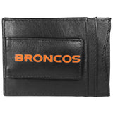 Denver Broncos Logo Leather Cash and Cardholder - Siskiyou Buckle - Flyclothing LLC