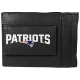 New England Patriots Logo Leather Cash and Cardholder - Siskiyou Buckle - Flyclothing LLC