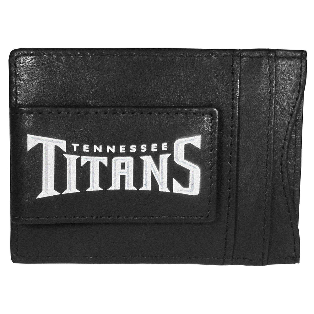 Tennessee Titans Logo Leather Cash and Cardholder - Siskiyou Buckle - Flyclothing LLC