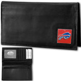 Buffalo Bills Deluxe Leather Checkbook Cover - Siskiyou Buckle - Flyclothing LLC