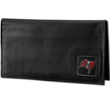 Tampa Bay Buccaneers Deluxe Leather Checkbook Cover - Siskiyou Buckle - Flyclothing LLC