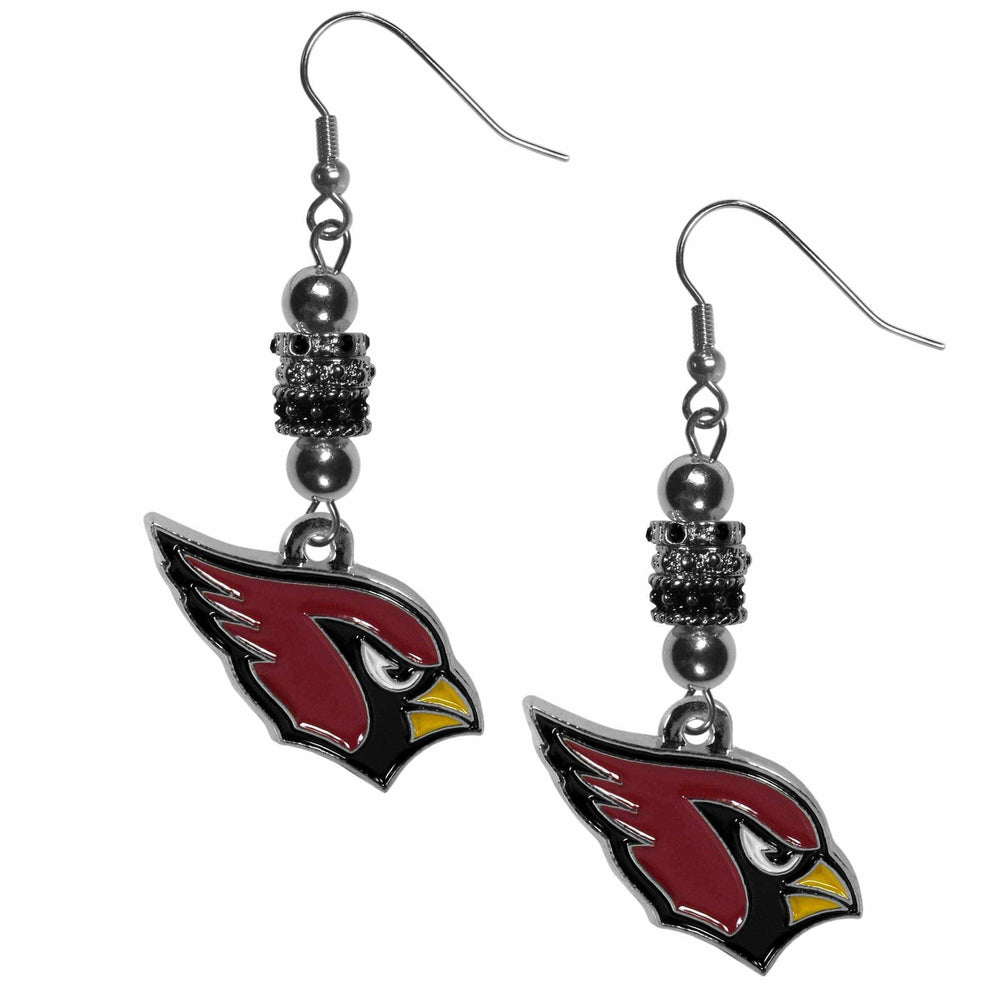 Arizona Cardinals Euro Bead Earrings - Siskiyou Buckle - Flyclothing LLC