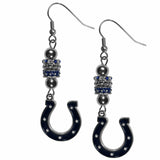 Indianapolis Colts Euro Bead Earrings - Siskiyou Buckle - Flyclothing LLC