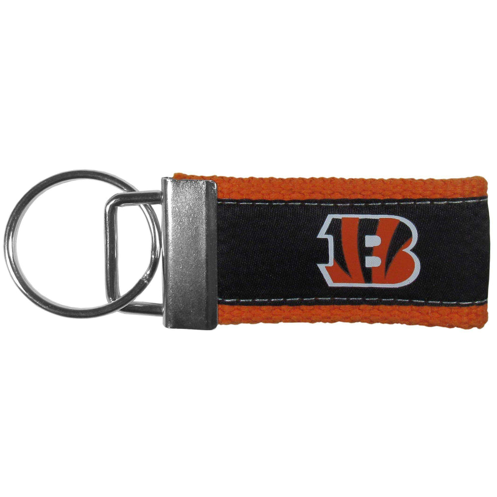 Cincinnati Bengals Woven Key Chain - Siskiyou Buckle - Flyclothing LLC