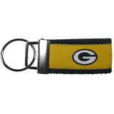 Green Bay Packers Woven Key Chain - Siskiyou Buckle - Flyclothing LLC