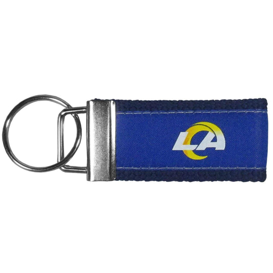 Los Angeles Rams Woven Key Chain - Siskiyou Buckle - Flyclothing LLC
