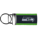 Seattle Seahawks Woven Key Chain - Siskiyou Buckle - Flyclothing LLC