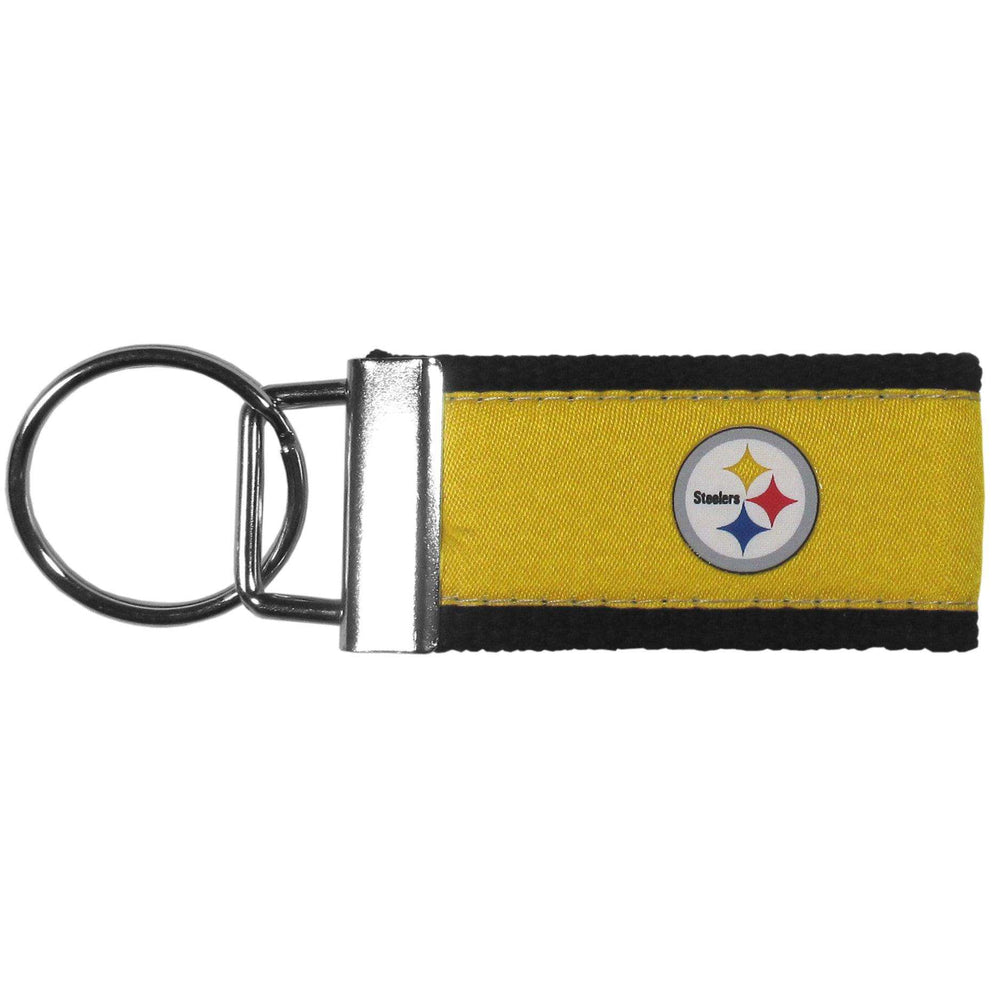 Pittsburgh Steelers Woven Key Chain - Siskiyou Buckle - Flyclothing LLC