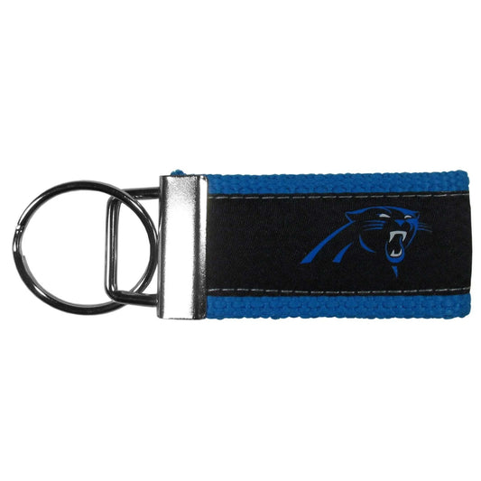 Carolina Panthers Woven Key Chain - Siskiyou Buckle - Flyclothing LLC