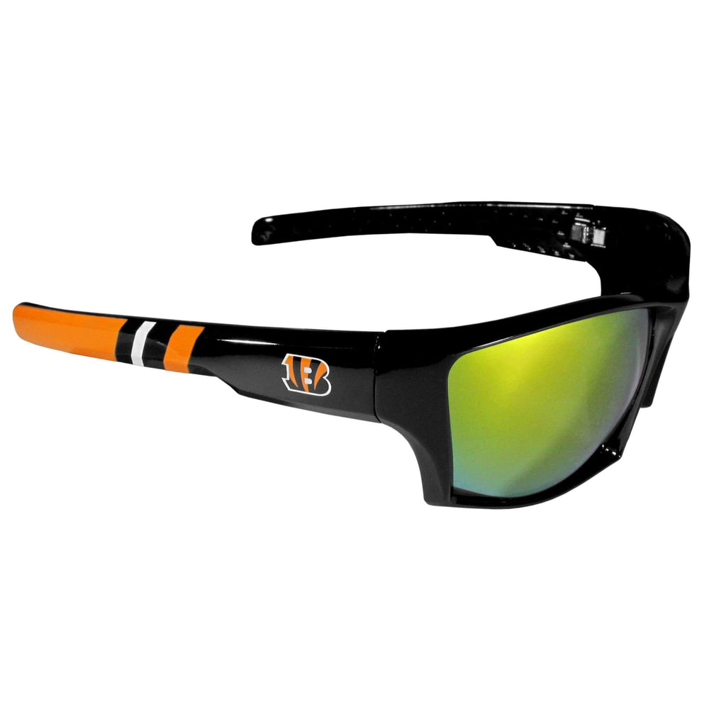 Cincinnati Bengals Edge Wrap Sunglasses - Siskiyou Buckle - Flyclothing LLC